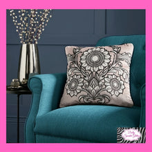 Load image into Gallery viewer, Romilly Cushion In Natural By Laurence Llewelyn Bowen