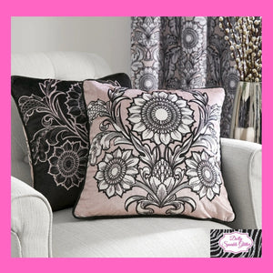 Romilly Cushion In Natural By Laurence Llewelyn Bowen